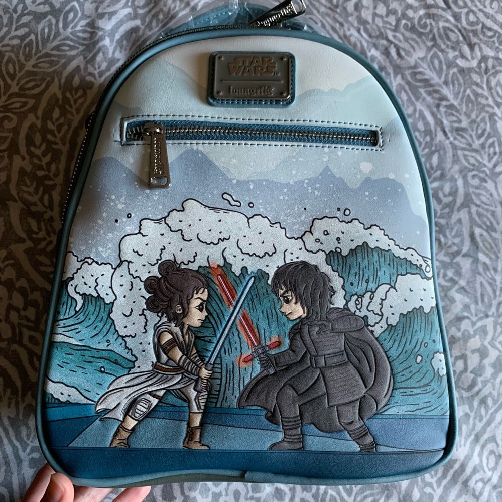 Star Wars Rey and Kylo Loungefly Mini Backpack